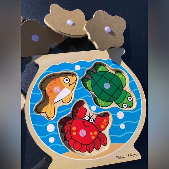 Melissa & Doug Jumbo knob Puzzle Set - Picture 6 of 8